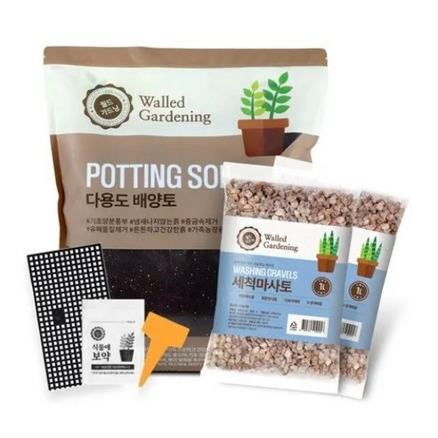 Read more about the article 분갈이의 필수 아이템! 월드가드닝 다용도 배양토 10L + 분갈이 4종 세트