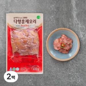 Read more about the article 다향오리 훈제오리 슬라이스, 400g x 2팩 – 손쉬운 요리의 정석!